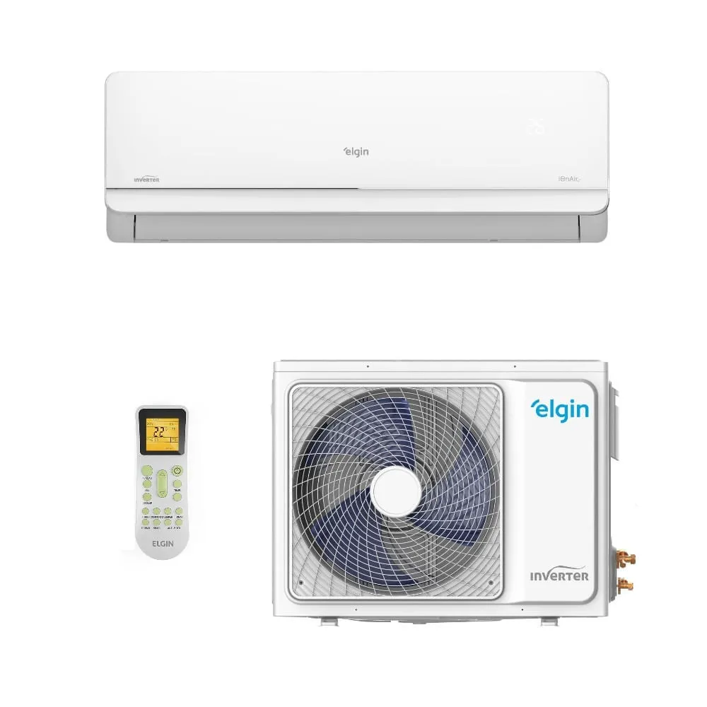 Ar-condicionado Split Hw Inverter Elgin Eco Star 12.000 Btus R-32 S Frio 127v