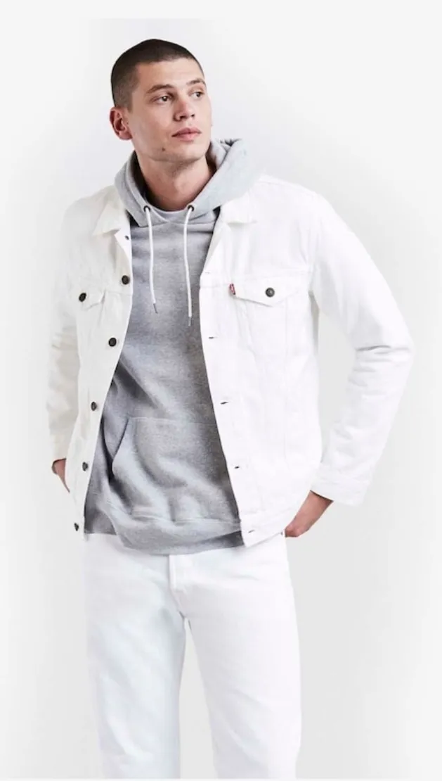 Jaqueta Levi's The Trucker Branca