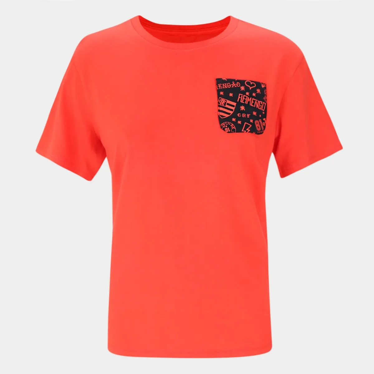?tam.: P E M?camiseta Flamengo Adidas Grfica Feminina