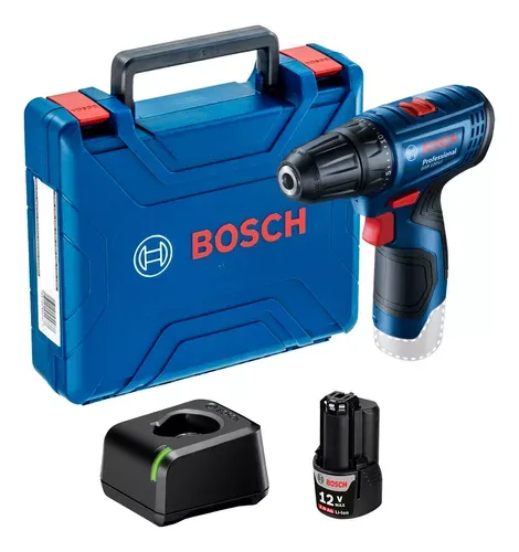 Parafusadeira Furadeira Bosch Gsr 120-li 12v 127v/220v Azul