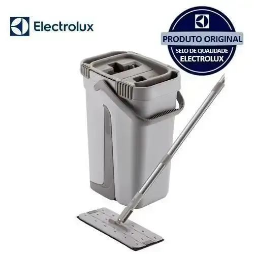 Mop Flat Lava E Seca Com Refil Extra De Microfibra - Electrolux
