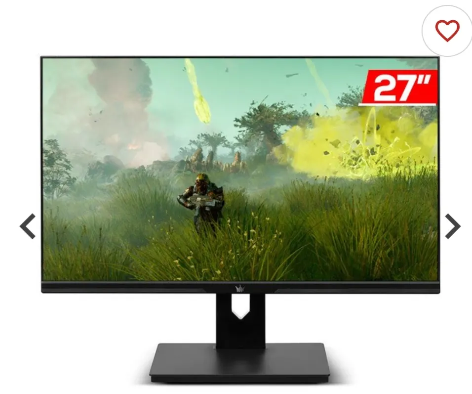 Monitor Gamer Galax Hof Lite Stellar I, 27 Pol, Ips, 4k, Uhd, 1ms, 100hz, Hdmi/dp, Hfls27100bq