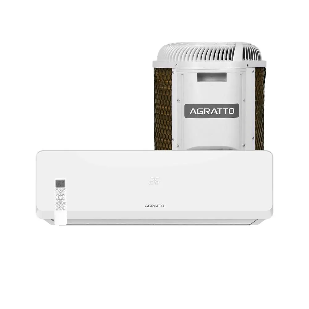 Ar Condicionado Split Agratto Hi Wall Fit Top 12.000 Btus Frio Monofsico Branco Facst12f-02 220v