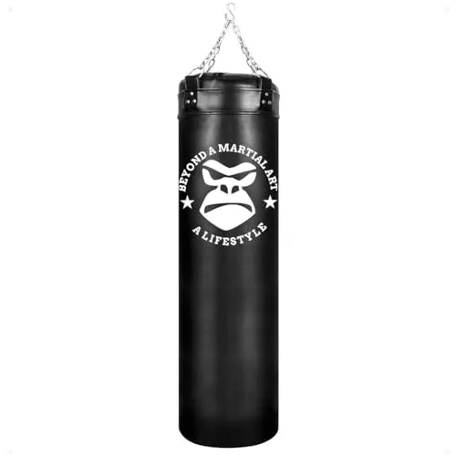 Saco De Pancada 120 Cm Boxe Muay Thai Profissional Equipamento Luta Artes Marciais Esquivas Gorilla