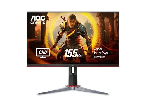 Monitor Gamer Aoc Hero Quad 27" 155hz Qhd 1440p 1ms Amd Freesync Q27g2