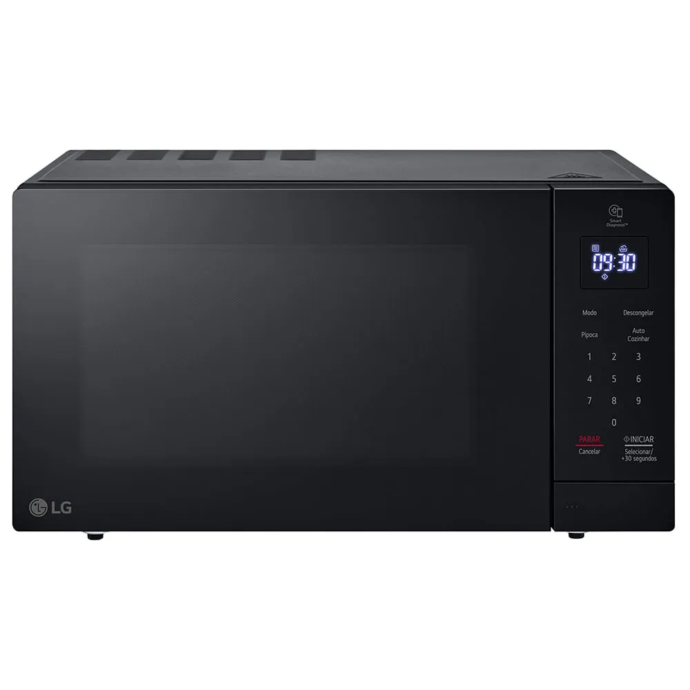 [220] Micro-ondas De Mesa Lg Neochef Grill 30 Litros De Capacidade Preto Limpa Fcil - Mg3035ds