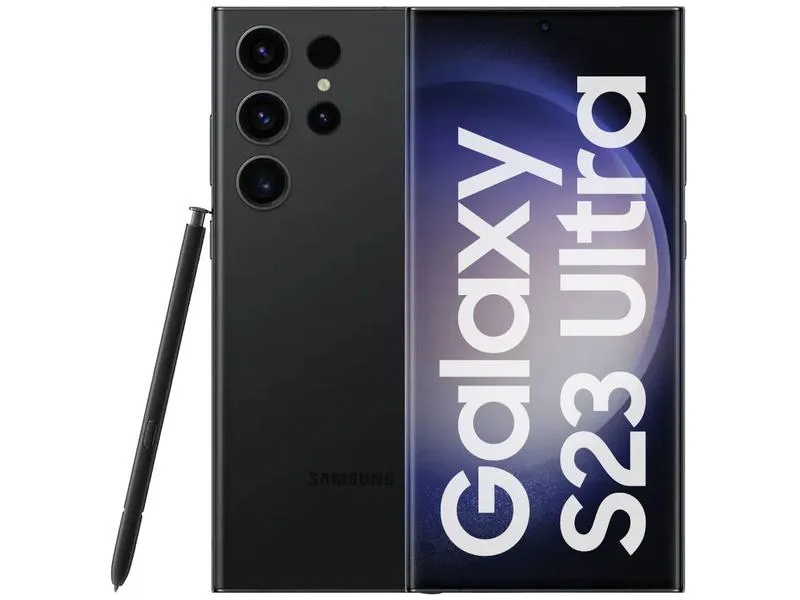 Smartphone Samsung Galaxy S23 Ultra 256gb Preto 5g 12gb Ram 6,8 Cm. Qudrupla + Selfie 12mp