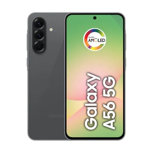 Smartphone Samsung Galaxy A56 5g 256gb, 8gb Ram, Cmera 50mp, Ip67, Super Amoled 6.7", Recursos Ai, Preto
