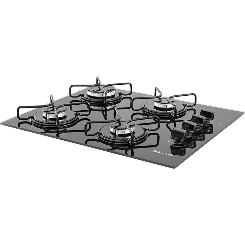 Cooktop 4 Bocas Fg4004avp A Gs Acendimento Superautomtico Suggar