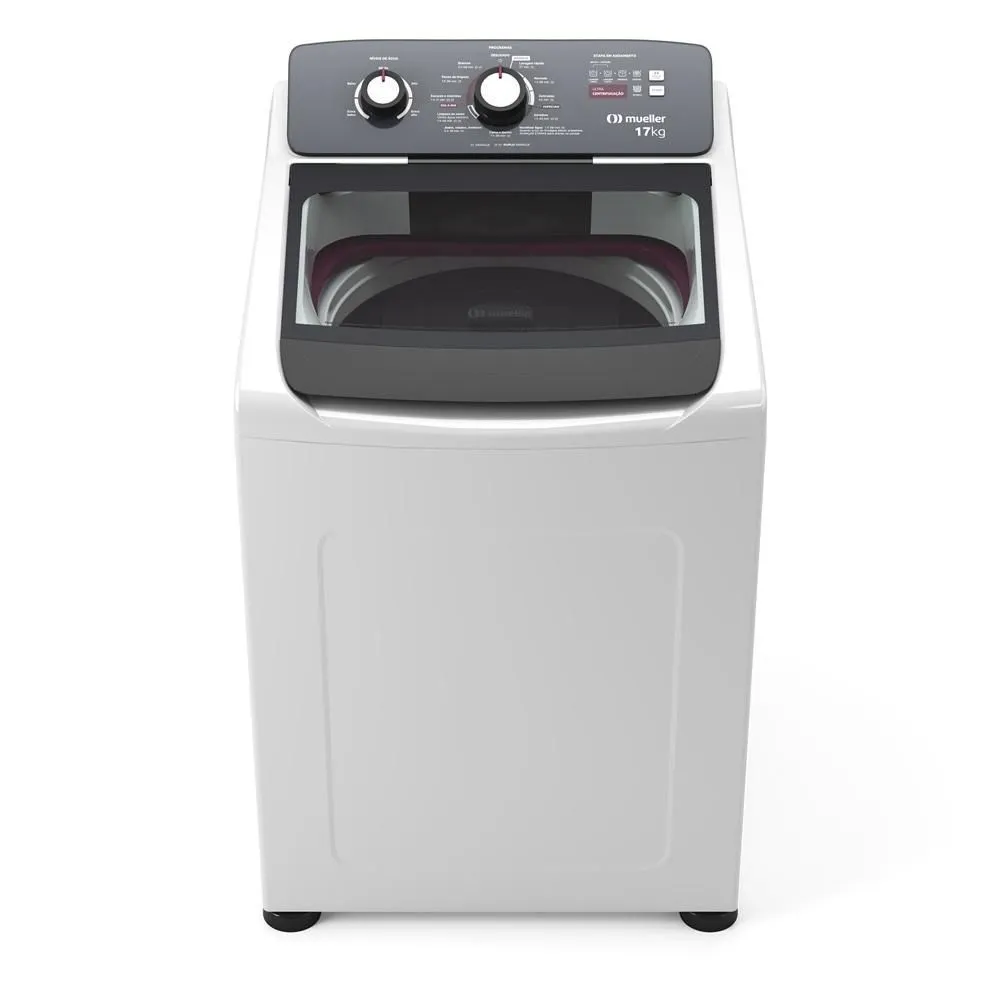 Mquina De Lavar Mueller 17kg Automtica Com Ultracentrifugao E Ciclo Rpido Branca 220v Mla17