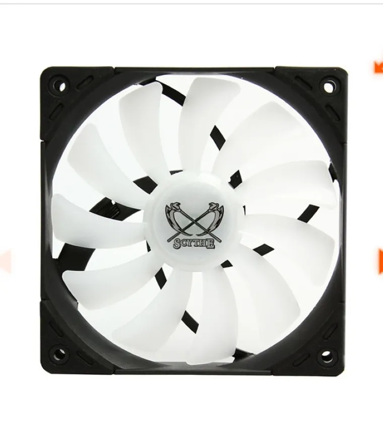 Cooler Para Gabinete Scythe Kaze Flex 120 Rgb, 120mm 1.800 Rpm, Su1225fd12hr-rn