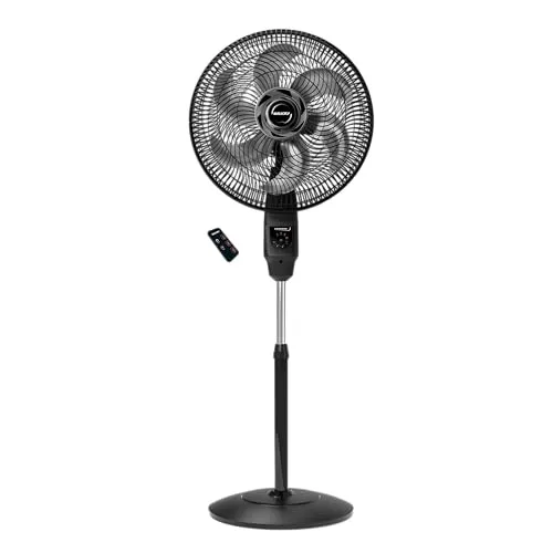 Ventilador De Coluna Mallory Chronos 126w, Silencioso, Com Controle Remoto, Hlice De 6 Ps, Auto Desligamento Programvel De At 7 Horas- Pr  Gr - 1