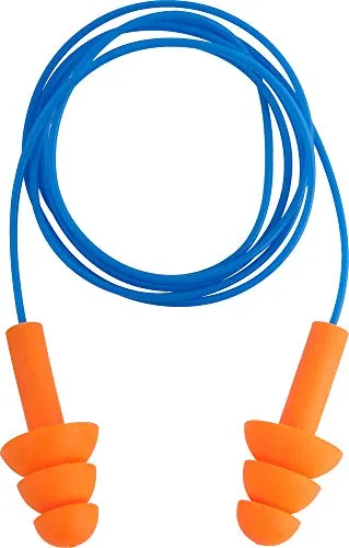 Protetor Auditivo Tipo Plug, De Silicone, Com Cordo Em Pvc, Vonder Vdo2496