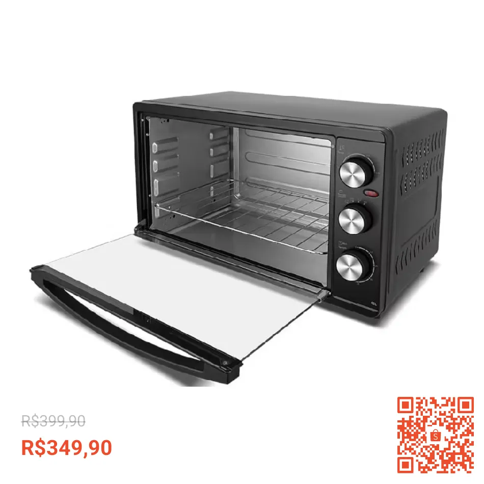 Forno Eltrico 43l Britnia Bfe43 Dupla Resistncia