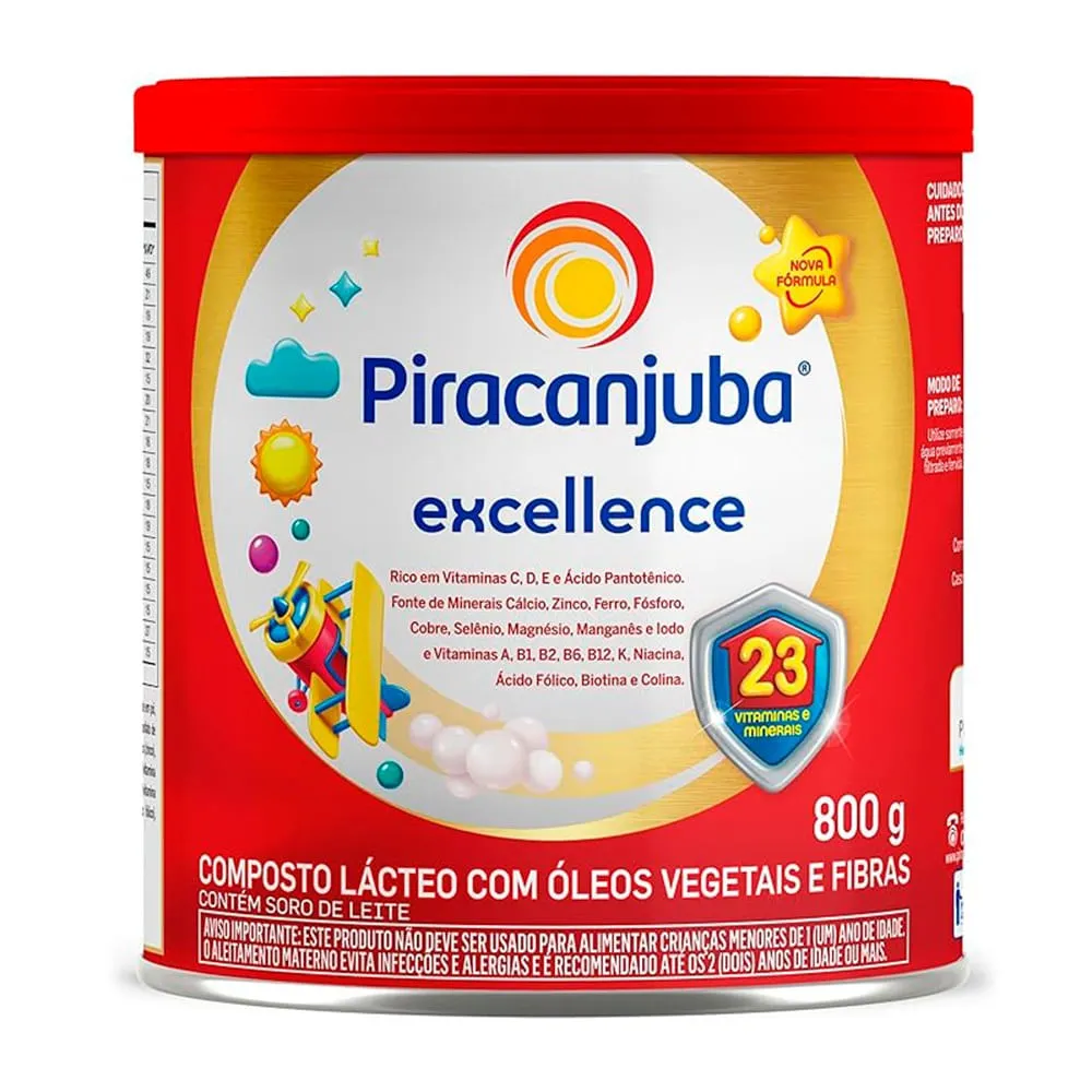 Composto Lcteo Piracanjuba Excellence 800g