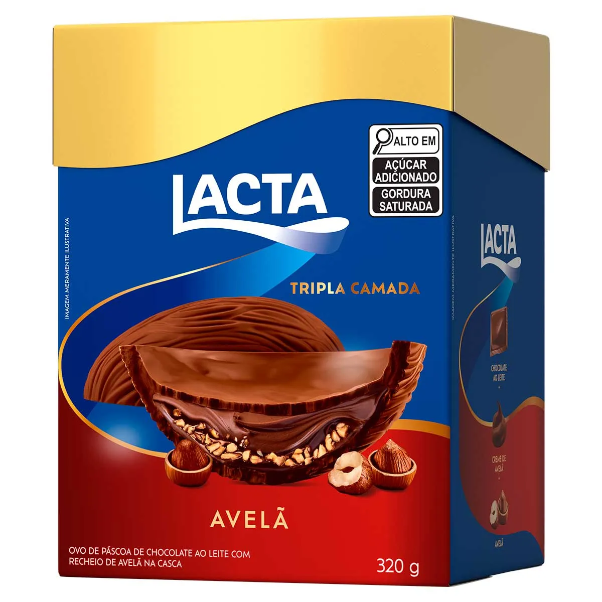 [regional] [leve 2, Pague 1] Ovo De Pscoa Tripla Camada Avel 320g