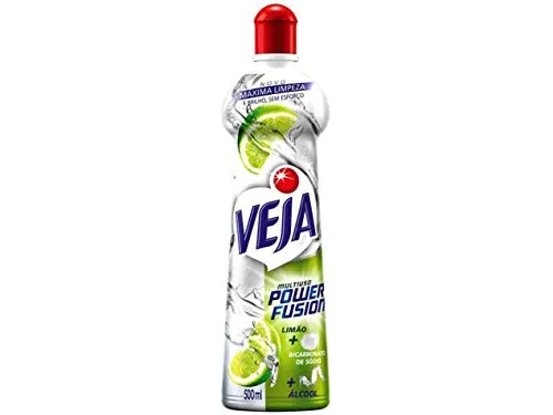 [+por- R$ 5,46] Veja Power Fusion - Limpador Multiuso, Limo, 500ml