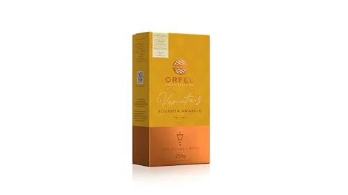 (rec) Orfeu Caf Bourbon Amarelo Torrado E Modo, 100% Arabica, Torra Mdia Clara, 250g