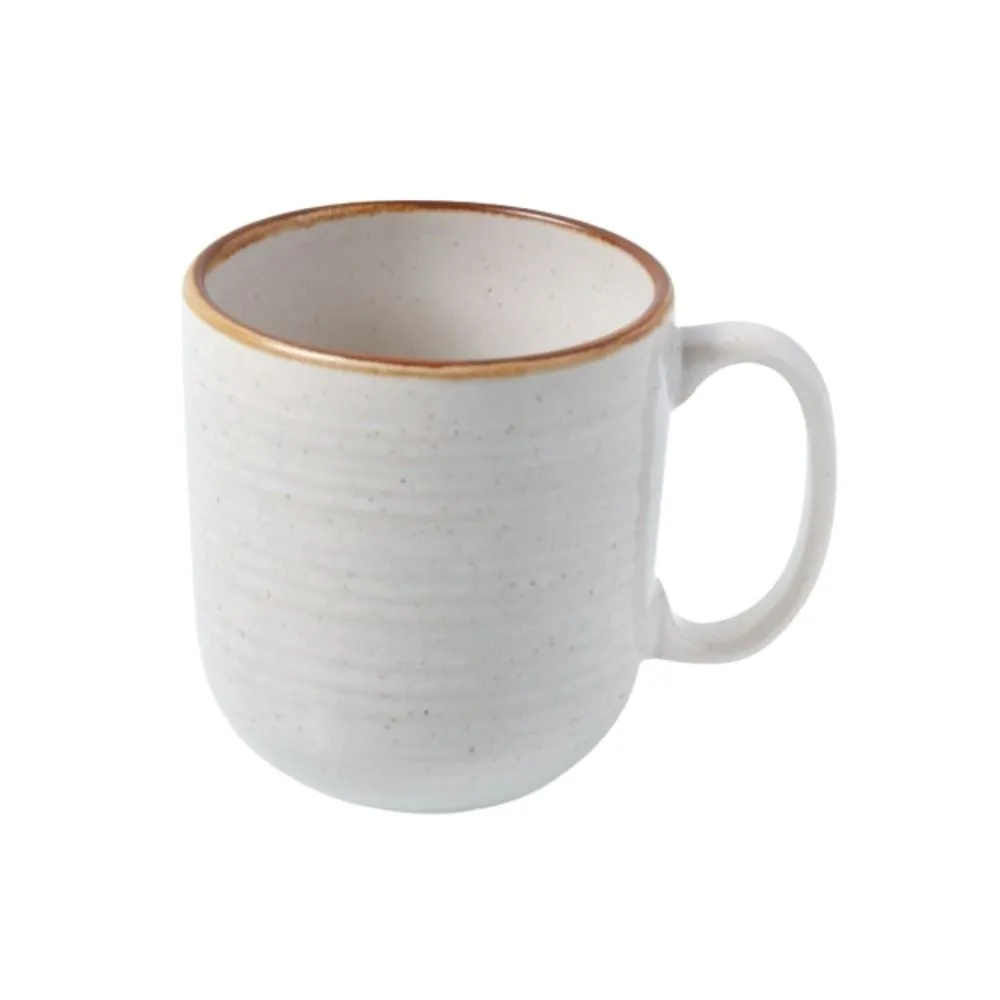 Caneca Cermica Naturalle Havan Casa 295ml - Bege Brilhoso