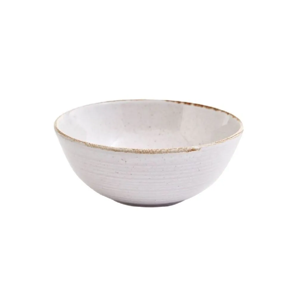 Bowl Naturalle Cermica Havan Casa 590ml - Bege Brilhoso
