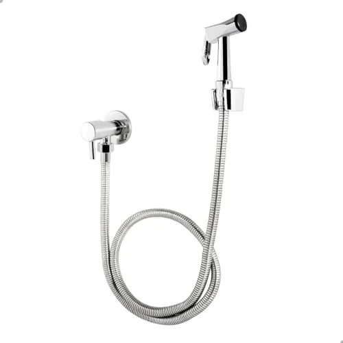 Softinox Ducha Higinica Luxo 100% Metal - Sistema 1/4 Volta, Design Moderno, Alta Durabilidade