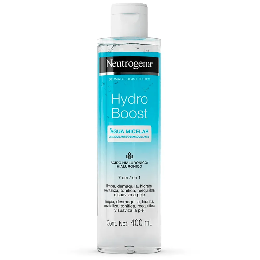 gua Micelar Neutrogena Hydro Boost 400ml - Vencimento Maio
