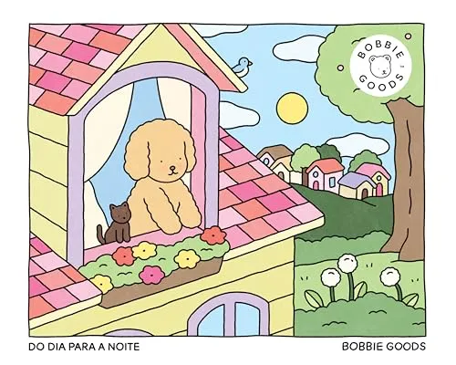 Do Dia Para A Noite (day To Night)  Livro De Colorir Oficial Bobbie Goods
