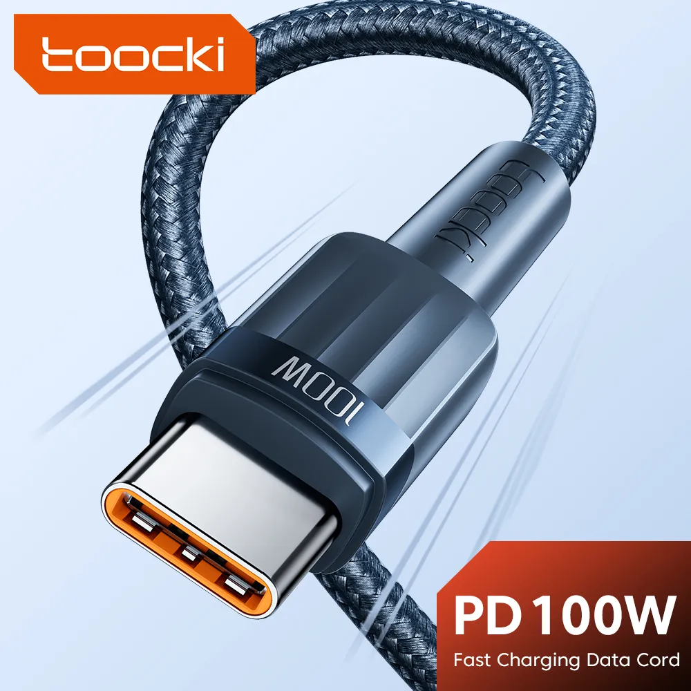 [leve 7/ Moedas R$32] Toocki 2m 60w Usb-c Cabo De Carregamento Rpido