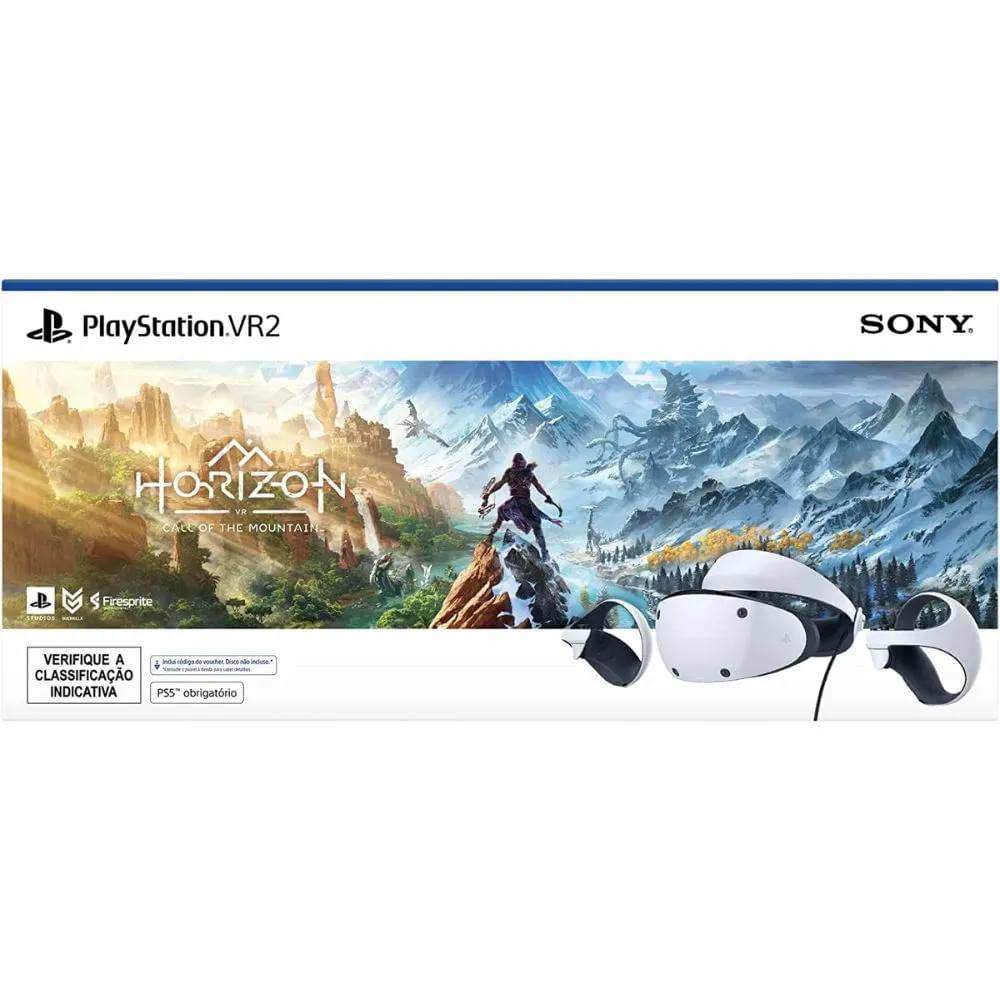 Ps5 Headset Vr2 + Horizon Call Of The Mountain Sony