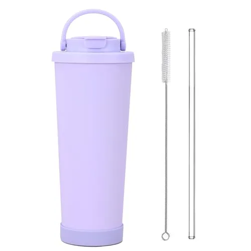 Garrafa Trmica De Vcuo, 800ml, Mantm Bebidas Quentes Por 12h E Geladas Por 12h