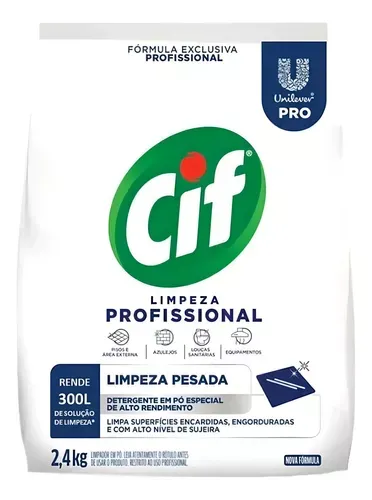 Cif Sabo Em P 2,4kg Limpeza Profissional