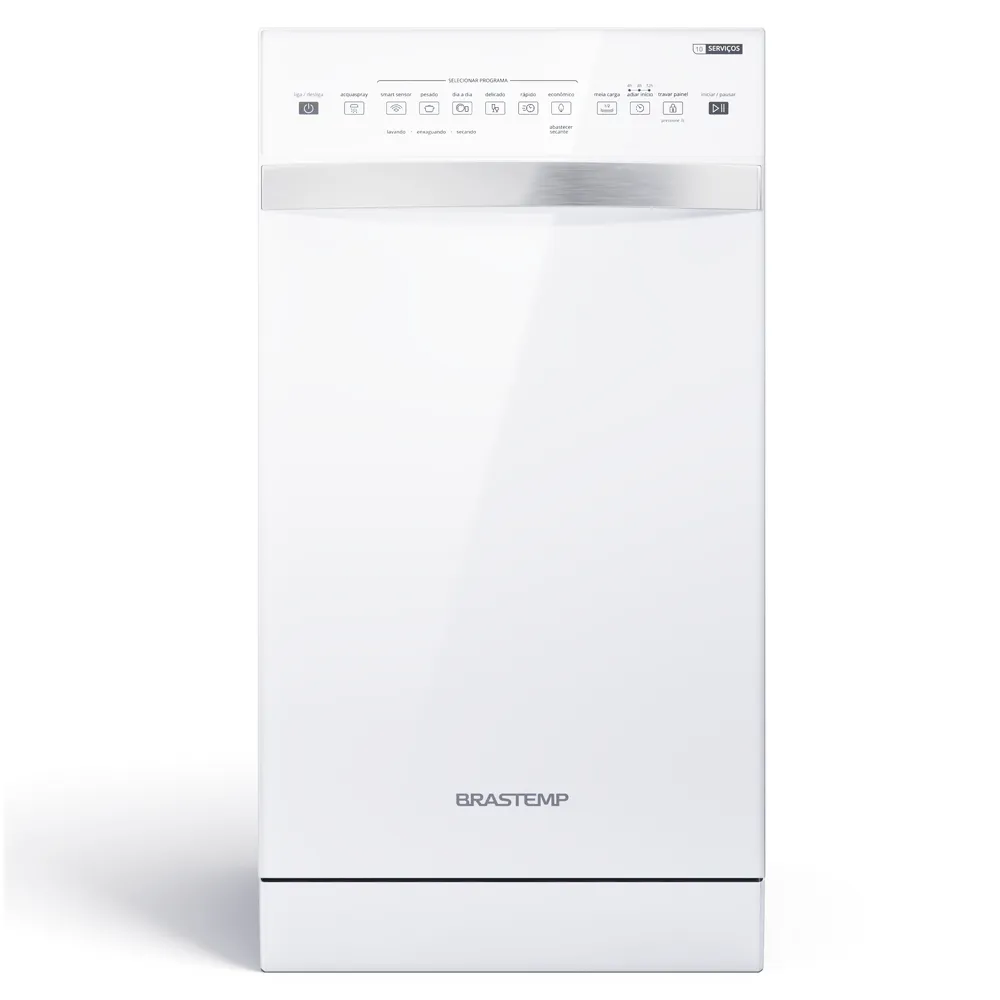 [reembalado] Lava-louas 10 Servios Brastemp Branco Com Ciclo Pesado Outlet - Blf10bb_out