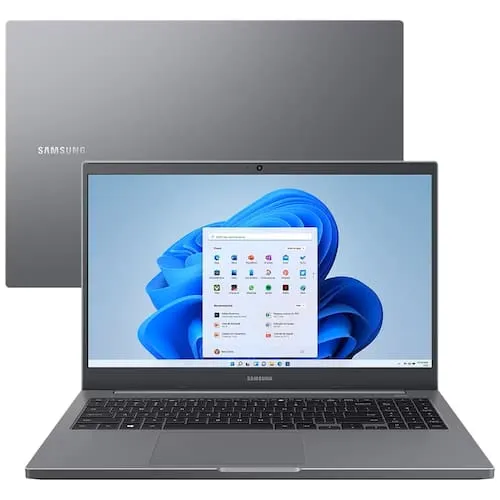 Reembalado: Notebook Samsung Dual Core 4gb 500gb Tela Full Hd 15.6 Windows 11 Book Np550xda-kp1br