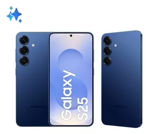 [troca Smart] Samsung Galaxy S25 5g, 256gb, 12gb, Cmera Tripla - Azul Marinho