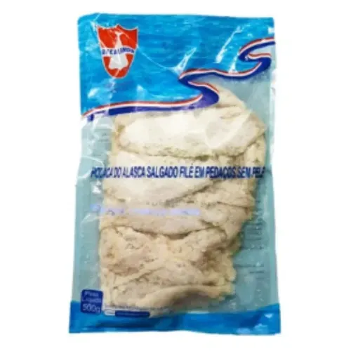 Lasca Salgada De Bacalhau Bacalanor 500g