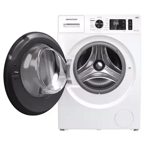 Lava E Seca Brastemp 10kg/6kg Branca Com Smart Sensor, Lavar Com Vapor E Funo Secagem - Bno10ab - 110v