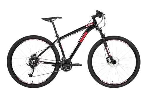 Caloi Bicicleta Mojave, Aro 29, Tamanho 17, Cmbio Microshift 27 Velocidades, Preta