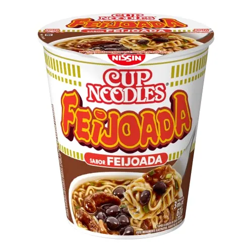 Nissin Cup Noodles Sabor Feijoada