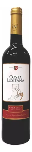 Vinho Portugues Seco Tinto Costa Lusitana 750ml Tejo
