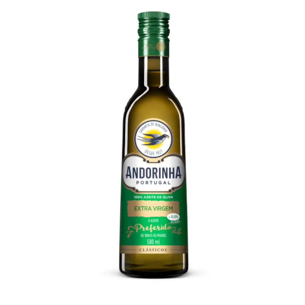 Azeite De Oliva Andorinha Extra Virgem 500ml