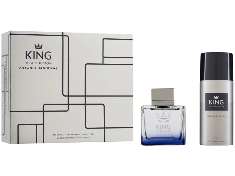 Kit Perfume Antonio Banderas King Of Seduction