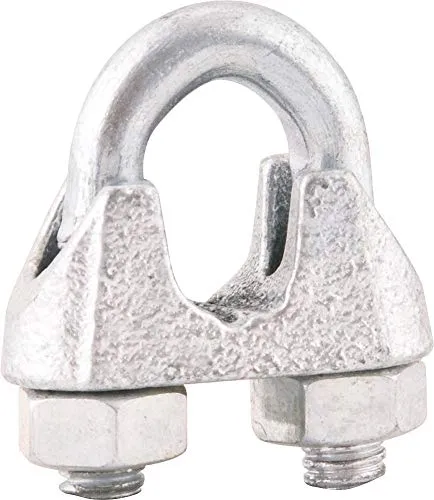Nove54, Clips Para Cabo De Ao 1/8 - 3,18 Mm.