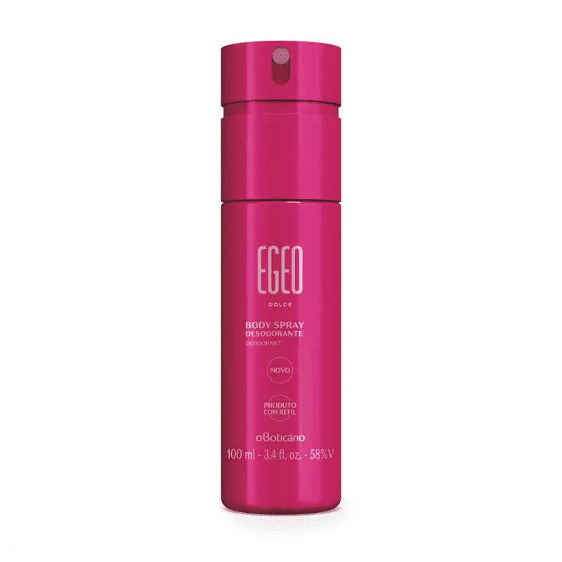 Desodorante Body Spray Egeo Dolce 100ml Versao 8 Pack