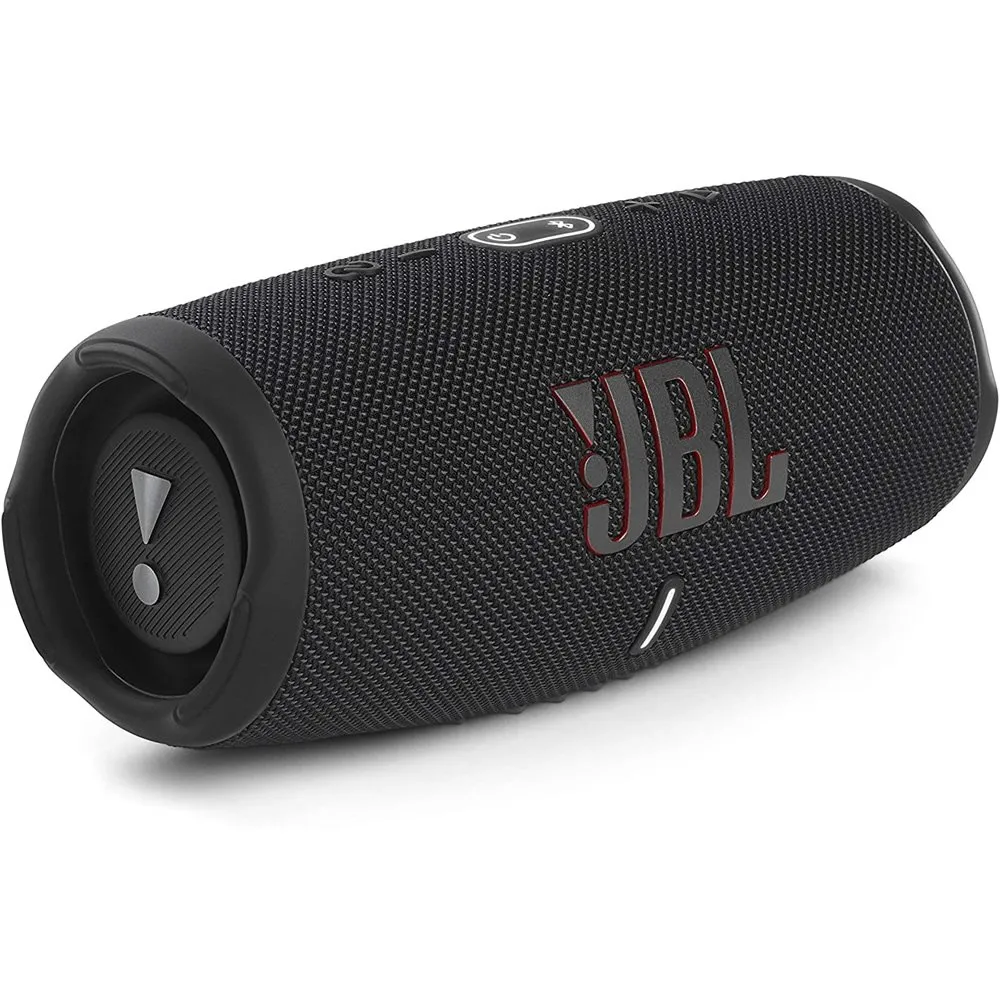 Caixa De Som Jbl Charge 5, Bluetooth, 30w Rms, Bivolt, Preto - Jblcharge5blk