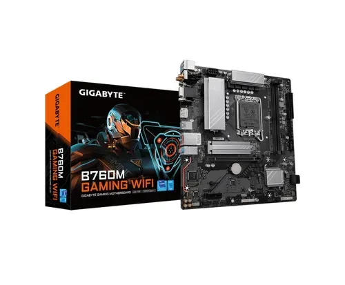 Placa Me Gigabyte B760m Gaming Wifi, Chipset B760, Intel Lga 1700, Matx, Ddr5