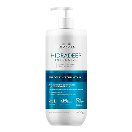 Hidratante Para Corpo E Rosto Profuse Hidradeep Intensive Pele Extrasseca Ou Ressecada Com 400g