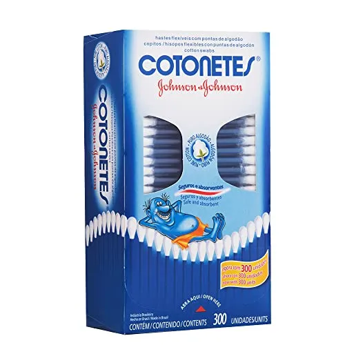 [rec / +por- R$10,89] Cotonetes Hastes Flexveis, 300un