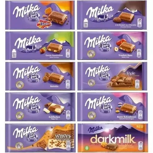 [regional] Barra De Chocolate Milka - Diversos