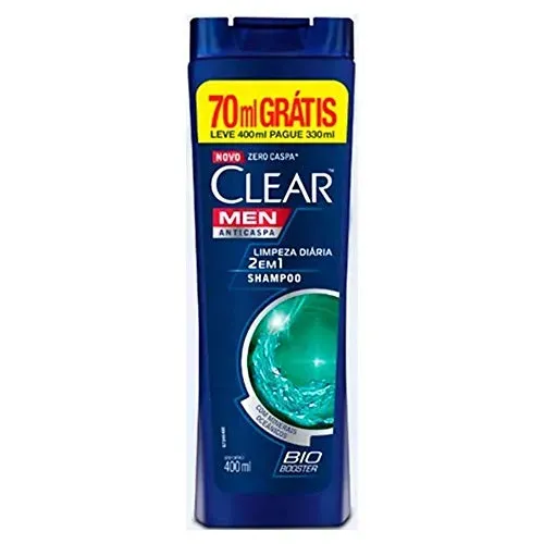 [+por- R$17,99] Shampoo Clear 400ml Lv+pg 2 Em 1