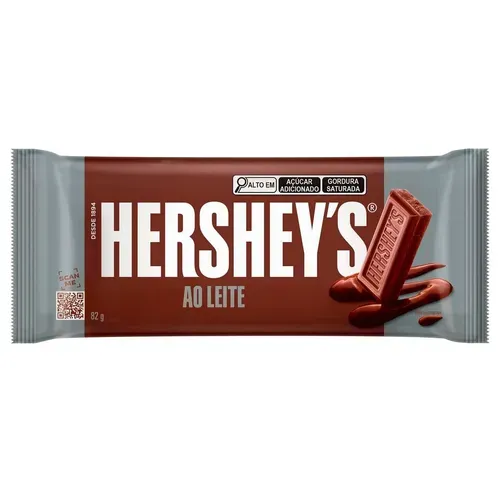 [regional] Barra De Chocolate Hershey's Ao Leite 82g